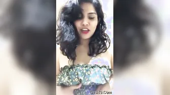 Village Girl Showing Off Her Massive Boobs In Private Video