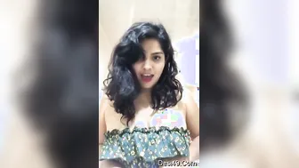 Village Girl Showing Off Her Massive Boobs In Private Video