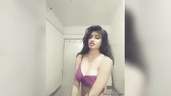 College Babe Stripping Naked Showing Everything On Webcam