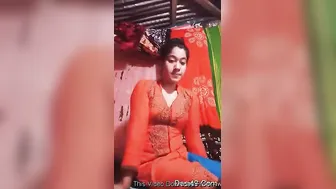 Village GF Shyly Flashing Her Perky Tits Just For Me