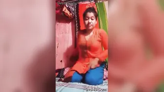 Village GF Shyly Flashing Her Perky Tits Just For Me