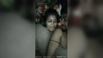 Making Out With My Indian GF In Her Bedroom After Class