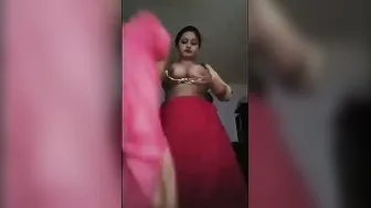 Hot Bhabhi Letting Me Squeeze And Play With Her Soft Boobs