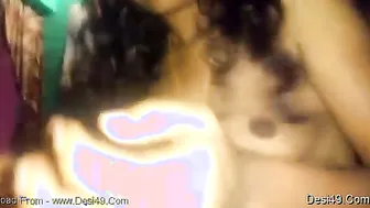 My Lovers Big Boobs Getting Sucked Hard At Her Place This Night