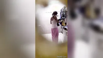 Desi GF Changing Her Dress Caught On Hidden Camera Nude