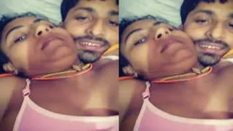 Horny Bhabhi Getting Her Big Boobs Pressed By Her Younger Lover