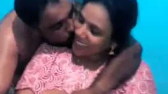 Desi Lovers Kissing Passionately While Groping Her Soft Boobs