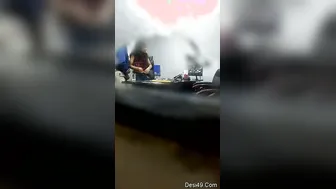 Hot GF Giving Me A Handjob While Playing With Her Tits