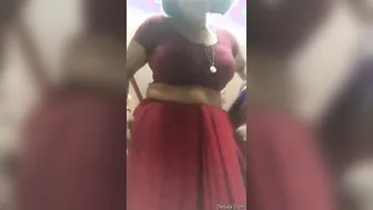 Horny Married Aunty Exposing Her Massive Tits For The Camera