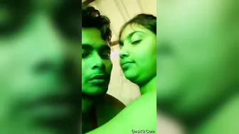 Indian Lovers Kissing Hard And Fingering Pussy In Private Moment