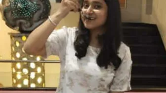 Shy GF Stripping Naked For Boyfriend On Video Call Tonight