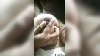 Shy GF Stripping Naked For Boyfriend On Video Call Tonight