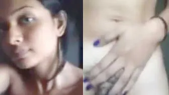 Teen GF Showing Off Her Tight Pussy In Bathroom Naked