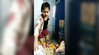 Desi Teen GF Relaxing Naked Right After We Had Sex