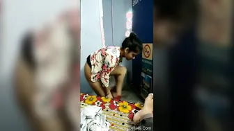 Desi Teen GF Relaxing Naked Right After We Had Sex