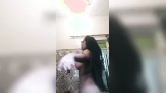 My GF Dancing Naked At Home Feeling Horny And Playful