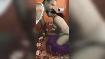 Mature Indian Couple Getting Intimate And Making Out In Bedroom