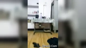 Bengali Wife Squeezing Her Massive Tits In Front Of Mirror