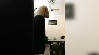 Married Bhabhi Lifting Her Top Revealing Her Soft Tits Closeup