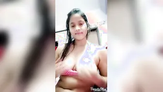 Cute Desi Babe Stripping And Spreading Everything For The Camera