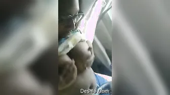 GF Riding Me In Backseat Moaning Loud Not Caring Who Sees