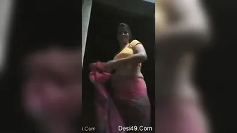 Village Bhabhi Exposing Her Boobs And Pussy For Me Alone