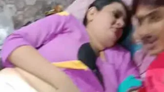 Horny Aunty Getting Nasty With Younger Guy In Private