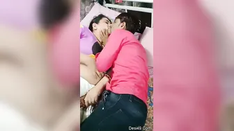 Horny Aunty Getting Nasty With Younger Guy In Private