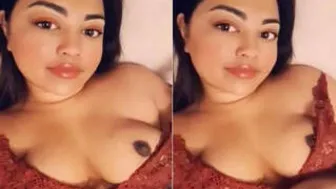 My Cute GF's Small Tits Clip Leaked From Phone