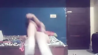 College Cutie Getting Naked On Video Call For Her Boyfriend