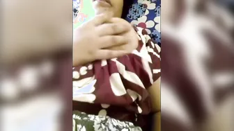 Married Milf Playing With Her Massive Milk Filled Boobs