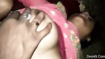 Village Girl Spreading Her Legs Revealing Her Sweet Pussy