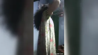 Shy Village GF Slowly Undressing In Private Room