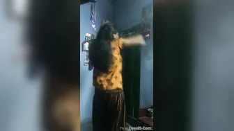 Shy Village GF Slowly Undressing In Private Room