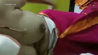 Married Bhabhi Pulling Out Her Heavy Boobs And Showing Them Off