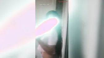 Indian College Babe Pressing Her Soft Boobs Teasing On Camera