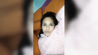 Cute GF Spreading Wide Exposing Her Tight Pink Wet Pussy