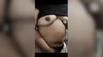 Mature Bhabhi Teasing By Revealing Her Massive Boobs Slowly