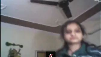 Cute Indian Teen Showing Off Boobs And Pussy On Video Call