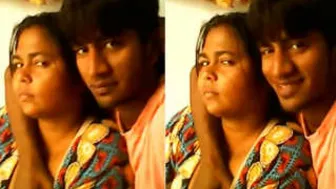 Village Bhabhi Getting Her Big Boobs Sucked By Younger Brother