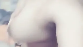 Hairy Pussy GF Recording Nude Selfie For Her Boyfriend