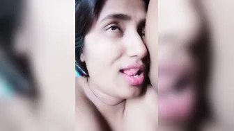 My GF Looking Stunning Riding Me Hard Making Me Explode