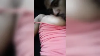 Mature Aunty Fucking Young Boy In Backseat Getting Caught Risk