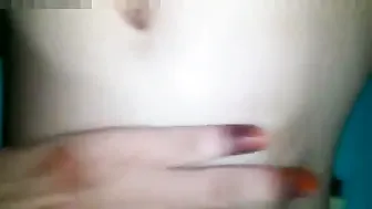 Young Babe Showing Off Cute Perky Tits To Boyfriend On Video