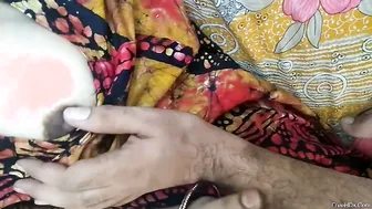 Bengali Wife Moaning As Husband Plays With Hard Nipples In Bed