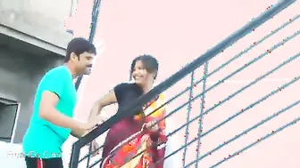 Married Bhabhi Getting Frisky In Saree During Intimate Moment