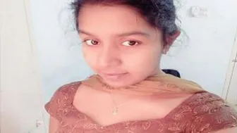 College Teen Babe Recording Herself Squeezing Her Perky Boobs