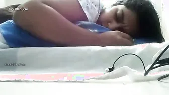 College Teen Babe Recording Herself Squeezing Her Perky Boobs