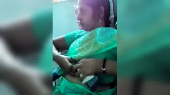 Tamil Aunty Stroking My Cock With Her Soft Hands In The Evening