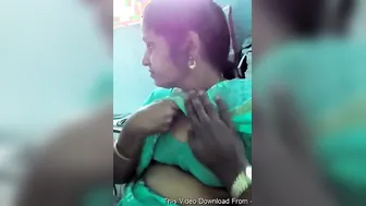 Tamil Aunty Stroking My Cock With Her Soft Hands In The Evening